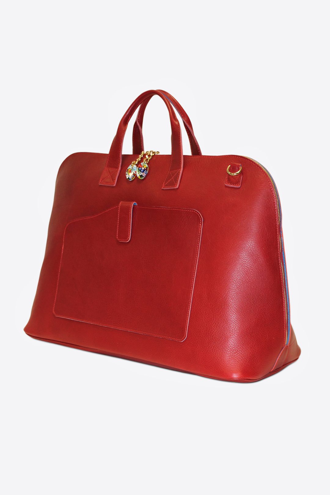 Classic Sport Bag Terrida - Handmade in Italy, waterproof leather