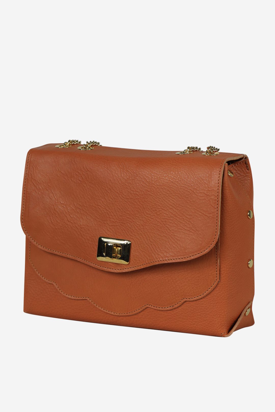 Thela tan tote bag, italian handbag