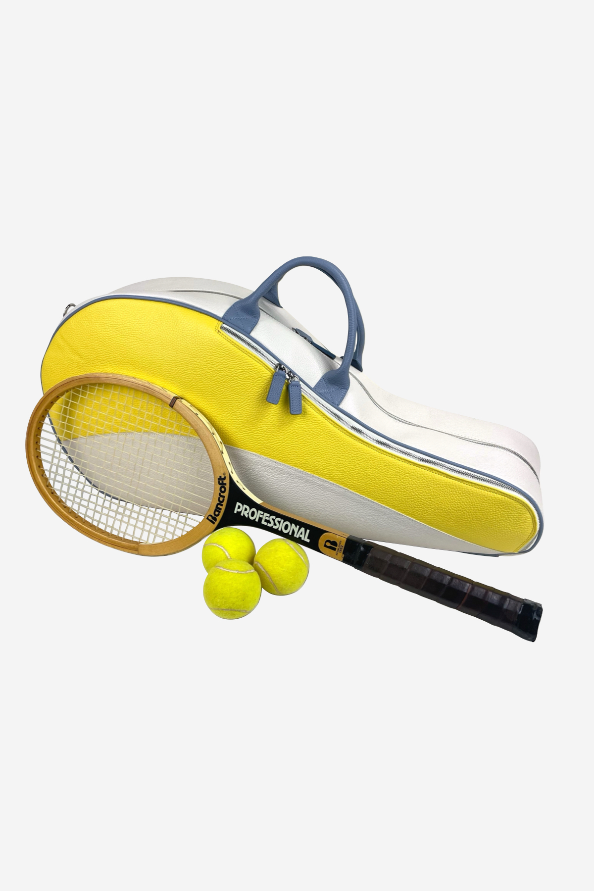 Terrida Italian Leather Tennis Tri 2 Racket Bag